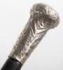 Three silver topped walking canes - 4