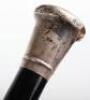 Three silver topped walking canes - 7