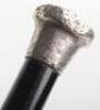 Three silver topped walking canes - 11