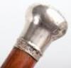 Three silver topped walking canes - 15