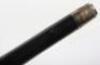 Four ebonised walking canes, - 3