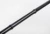 Four ebonised walking canes, - 9