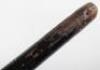Five silver topped ebonised canes, - 9