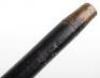 Five silver topped ebonised canes, - 12