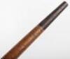 A fine 19th century tapering walking cane with large ivory ball handle, - 4