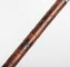 A fine 19th century malacca walking stick with silver band and horn handle - 9