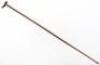 A fine 19th century ladies gold and tortoiseshell walking stick, possibly Eastern - 2