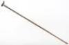 A fine 19th century ladies gold and tortoiseshell walking stick, possibly Eastern - 3