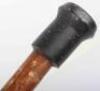 A rustic carved grotesque mask walking stick - 3