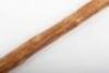 A rustic carved grotesque mask walking stick - 4
