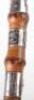 A 19th century Horse Racing memento silver banded bamboo walking cane - 10