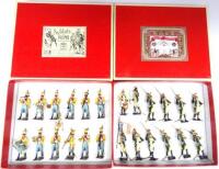 CBG Mignot Napoleonic Band of the Chasseurs of the 17th Light Infantry Regiment Dragoons of the Guard on foot and Swiss Guard of Louis XVI in original boxes (Condition Excellent, boxes Excellent) 1999 (36)