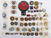 A selection of enamel badges