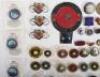 A selection of enamel badges - 2