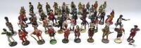 Danbury Mint complete Soldiers of the British Empire Series 54mm scale, depicting 1520-1970 (Condition Very Good, four damaged) (50)