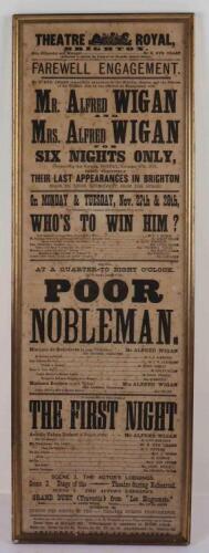 A Victorian Farewell Engagement from Theatre Royal Brighton,