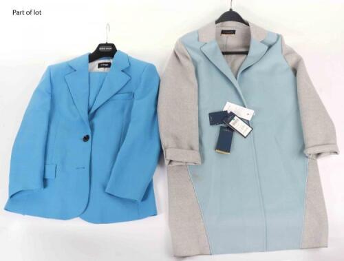 An Ermenegildo Zegna at Simpson men&rsquo;s cashmere overcoat, with a Patrick Hellman dinner jacket
