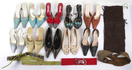 A selection of ladies shoes