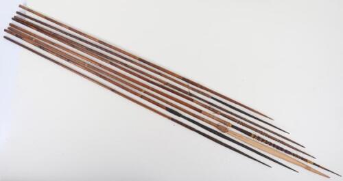 Thirty seven Papua New Guinea spears