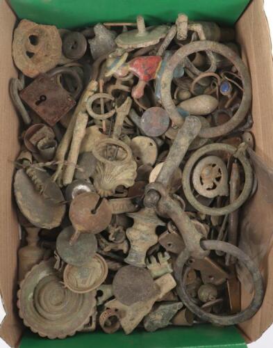 A selection of metal detecting finds