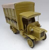Toy Army Workshop Box Lorry, desert finish (Condition Excellent) (1)