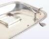 An early 20th century silver ink and pen stand, Hukin & Heath, Birmingham 1903 - 6