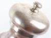 A silver pepper mill/grinder, stamped 925 with London mark - 3