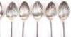 Nine Georgian tea spoons - 3