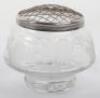 A mixed lot of silver and silver plate - 17