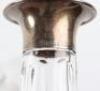A 20th century glass and silver ships decanter, J B Chatterley & Sons, Birmingham 1978 - 7