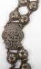 A late 19th century Russian silver and niello waist belt and buckle, St. Petersberg, - 3