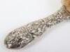 Three 20th century silver dress brushes - 3