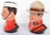 Royal Doulton pair of Royal Canadian Mounted Police busts - 2