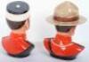 Royal Doulton pair of Royal Canadian Mounted Police busts - 4