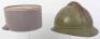 A French WWI Adrian pattern helmet, repainted - 7