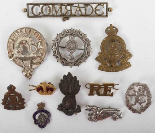 A selection of badges