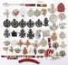 A mixture of mostly British badges, reproduction and original