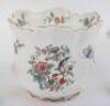 Two white china military band figures, 29cm - 9