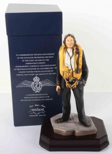 Ashmor Worcester figure Royal Navy Fleet Air Arm Pilot