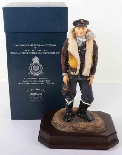 Ashmor Worcester figure Royal Air Force Fighter Pilot Battle of Britain