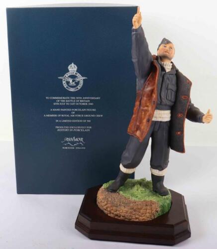 Ashmor Worcester figure Royal Air Force Ground crew