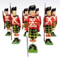 Britains RARE SECOND VERSION set 1519 Waterloo Highlanders