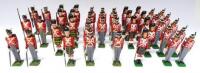 Britains mixed Waterloo troops