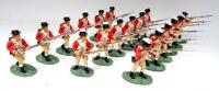 Britains American Revolution Battle of Saratoga set 17345 British 62nd Foot