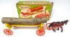 Charbens RARE Tree Wagon with plastic horse in original box (Condition Excellent, box Fair) 1956 (3)