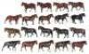 Britains six Cart Horses - 2