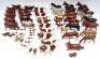 Brown and White Cattle, mostly Britains
