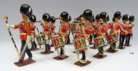 Britains converted and repainted Drums and Fifes of the Grenadier Guards