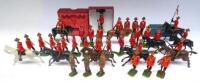 Britains, a representative selection of hollowcast figures of North-West and Royal Canadian Mounted Police