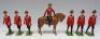 Britains, a representative selection of hollowcast figures of North-West and Royal Canadian Mounted Police - 6